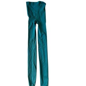 Green High-Waisted Tights